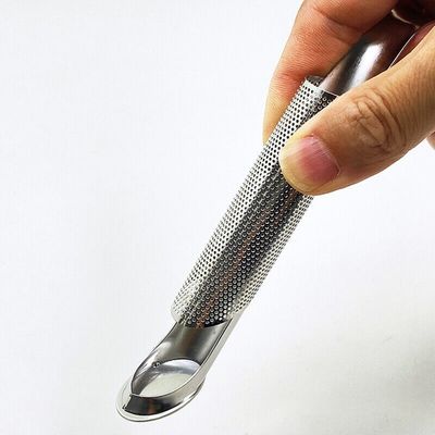Roestvrij staal langhandig kruidenspuiter gaaspijp thee-infuser voor keukenbenodigdheden