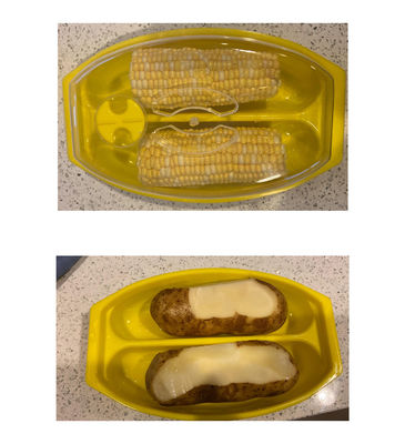 BPA-vrije microwave stoommachine Maïs aardappelkoker Afwasmachine
