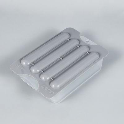 BPA-vrij plastic hotdog kookplaat stoommachine met aangepaste kleur en kantoppervlak