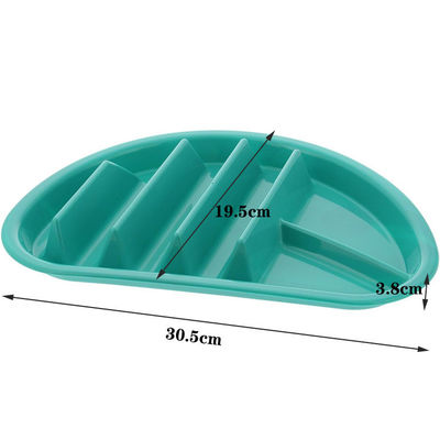 Duurzame vaatwasser veilig BPA-vrij Microwave Taco Plastic Platen voor terug naar school