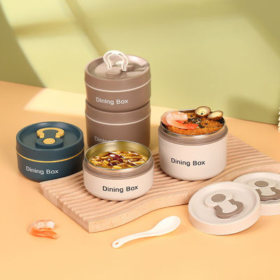 Op maat gemaakte, milieuvriendelijke, van roestvrij staal vervaardigde, geïsoleerde lunchbox voor de opslag van kinderen