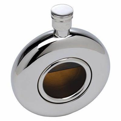 CLASSIC Design Style Persoonlijke ronde wijn drank hip fles voor klant vereisten