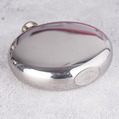 CLASSIC Design Style Persoonlijke ronde wijn drank hip fles voor klant vereisten