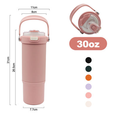 BPA-vrij 316 roestvrij staal isolatie en koude bescherming Tumbler 1 stuk met deksel