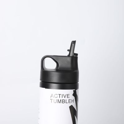 304 roestvrij staal Japandi Design Style 550ml Dubbelwand vacuümfles met handvat