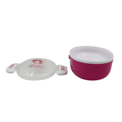 Plastic Bento Box Lunch Box met slot Voor kinderen Verwarmbaar Feature Europe Style