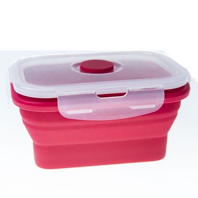Hoog op maat gemaakte, veilige, microgolfbare, milieuvriendelijke school, siliconen lunch-bento doos
