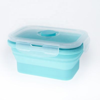 Hoog op maat gemaakte, veilige, microgolfbare, milieuvriendelijke school, siliconen lunch-bento doos