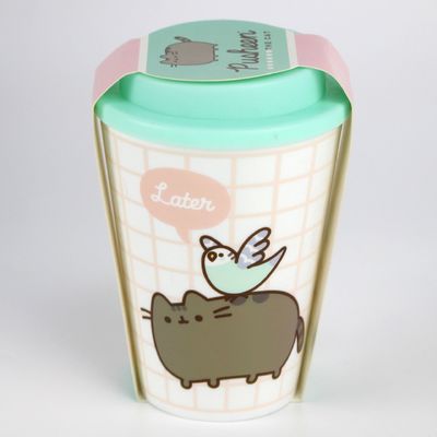 12 oz 350 ml PP siliconen cover bamboe vezel herbruikbare koffiebeker met deksel Een ideaal cadeau item