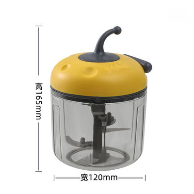 Kooktoestellen van roestvrij staal Voedselschepper Knoflookvleesmaler Mini Knoflookpers Groentenchepper Masher