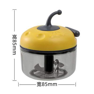 Kooktoestellen van roestvrij staal Voedselschepper Knoflookvleesmaler Mini Knoflookpers Groentenchepper Masher