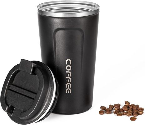 Roestvrij staal reisbeker 510 ml geïsoleerde koffievergieten stofzuiger voor cadeautjes