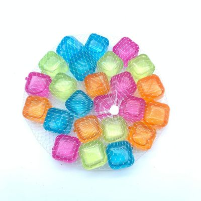 Kleurrijke ijsblokjes 310 g gemaakt van voedsel materiaal BPA vrij plastic