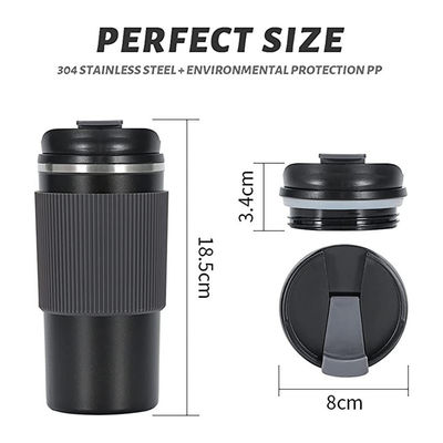 Contemporary Design Custom BPA-vrije Grip Car Double Wall 450ML roestvrijstalen bekers