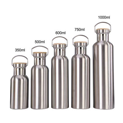 500 ml/750 ml vacuümgeïsoleerde flessen met duurzaam dubbelwand roestvrij staal