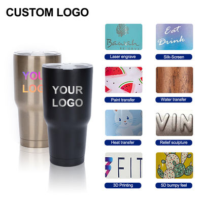 Custom roestvrij staal 30 oz koffie auto kopje met stro Duurzame en stijlvolle keuze