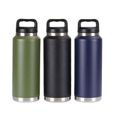 Roestvrij staal 26oz waterfles grote capaciteit 36oz dubbele wand draagbare 18oz flessen