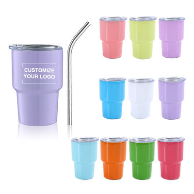 Herbruikbaar Mini Tumbler Shot Glas 304 roestvrij staal met aangepast logo