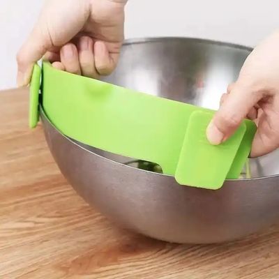 Verstelbare Snap N Strain Pot Strainer en Pasta Strainer Flexibel siliconen materiaal