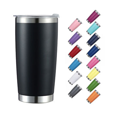 Reisgelegenheid 20oz geïsoleerde koffiebak met aangepaste dubbele wand roestvrij staal