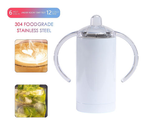 Sublimatie roestvrij staal tumbler 12oz BPA-vrije waterfles voor peuters drinken
