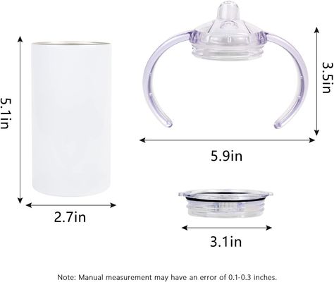 Sublimatie roestvrij staal tumbler 12oz BPA-vrije waterfles voor peuters drinken
