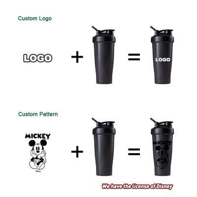 PP Food Grade Lid BPA Free Protein Shake Flasje Contemporary Design Stijl voor Training