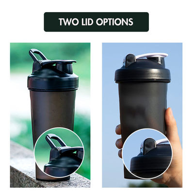 PP Food Grade Lid BPA Free Protein Shake Flasje Contemporary Design Stijl voor Training
