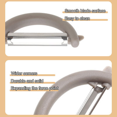Goede greep Draaiblaad Groentenpeeler voor perfect geschilde groenten en fruit 38g