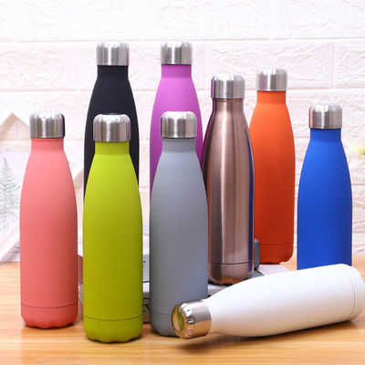 Sport geïsoleerde roestvrijstalen waterfles met aangepast logo en anti-corrosiecoating