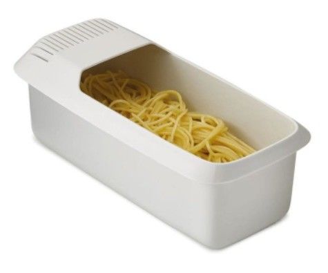 Gemakkelijke, op maat gemaakte microwavepasta-kok voor het spatsen van spaghetti-noedels