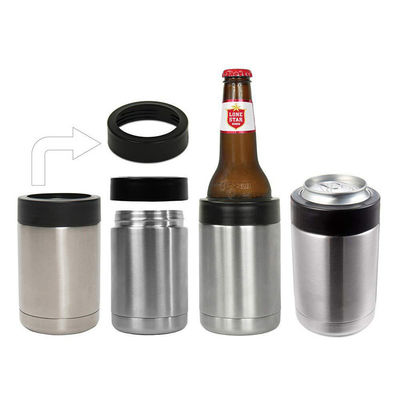 Custom 12oz Double Walled roestvrijstalen bier blik koeler voor de behoeften van de klant