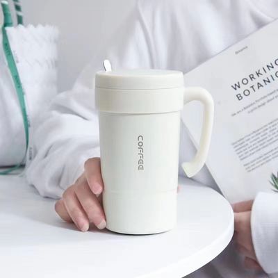 Gepersonaliseerde dubbele wand roestvrij staal geïsoleerde vacuüm tumbler koffie reis mok voor 333g