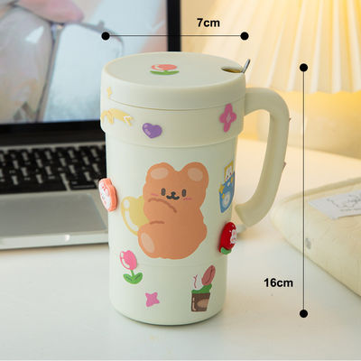 Gepersonaliseerde dubbele wand roestvrij staal geïsoleerde vacuüm tumbler koffie reis mok voor 333g