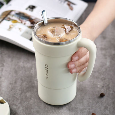 Gepersonaliseerde dubbele wand roestvrij staal geïsoleerde vacuüm tumbler koffie reis mok voor 333g