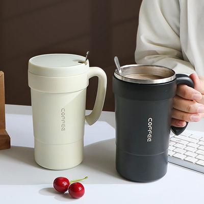 Gepersonaliseerde dubbele wand roestvrij staal geïsoleerde vacuüm tumbler koffie reis mok voor 333g