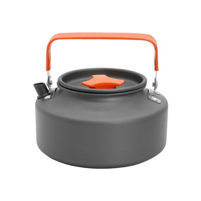 1.1L Draagbare camping thee ketel Aluminium waterketels voor wandelen en kamperen