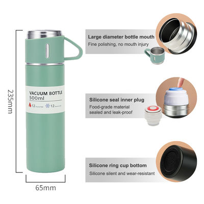 Roestvrij staal Thermo 17oz vacuüm geïsoleerde fles met handvat 330g Ontworpen voor volwassenen