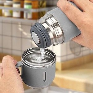Roestvrij staal Thermo 17oz vacuüm geïsoleerde fles met handvat 330g Ontworpen voor volwassenen