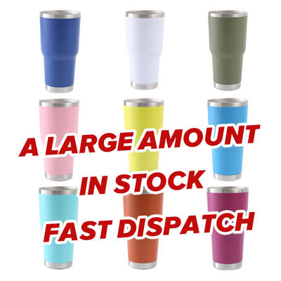 30oz BPA GRATIS Geïsoleerde Tumbler Roestvrijstalen Vacuümbek met deksel Klant Logo