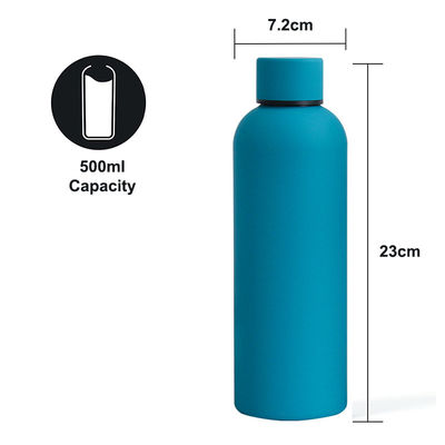 Buitensport moet geïsoleerde roestvrijstalen waterfles hebben met een lekbestendig ontwerp