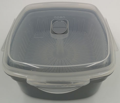 2023 Producten 5 Pieces Microwave Steamer Sets in PP-materiaal met aangepaste kleur