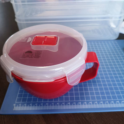2023 Producten 5 Pieces Microwave Steamer Sets in PP-materiaal met aangepaste kleur