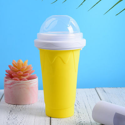 10.5*6*21 cm Slushy Maker Cup Food Grade Siliconen Pinch Slush Cup Ijs Tubs Type