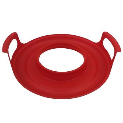 Eenvoudige stijl Plastic Isolatie Food Cover met Tray BPA-vrij en Microwave Heating Ready