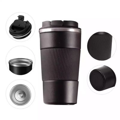 Metal Custom Vacuum Geïsoleerde Tumbler Car Cup Dubbelwand Roestvrij staal Reis Koffiekop