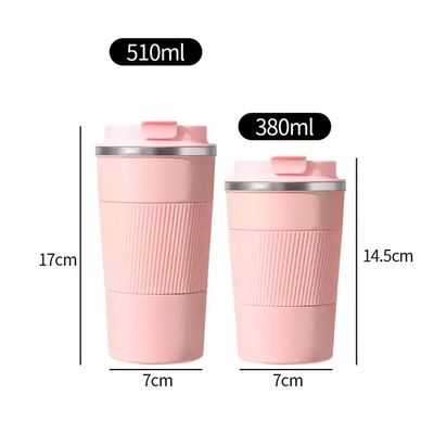 Metal Custom Vacuum Geïsoleerde Tumbler Car Cup Dubbelwand Roestvrij staal Reis Koffiekop