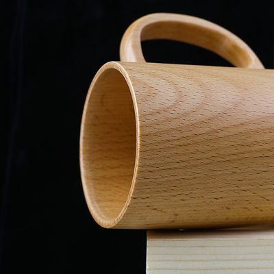 Japanse Creative Houten Koffiebottel Huishoudelijke Solid Wood Handle Handy Cup