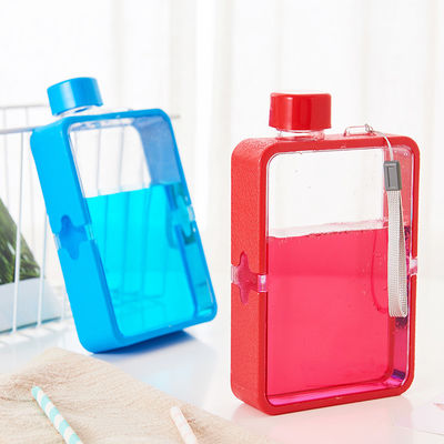 380 ml BPA Free Square Sport waterfles met aangepast logo en minimalistisch ontwerp