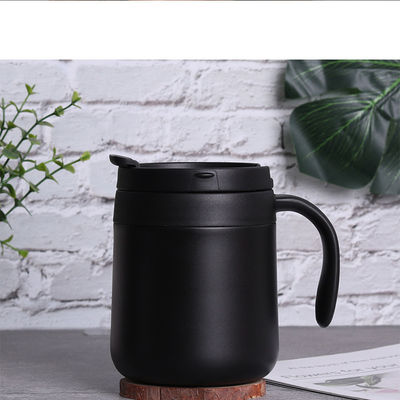 Gepersonaliseerd logo aanvaardbaar 350ML12oz roestvrij staal koffie reis mok met handvat